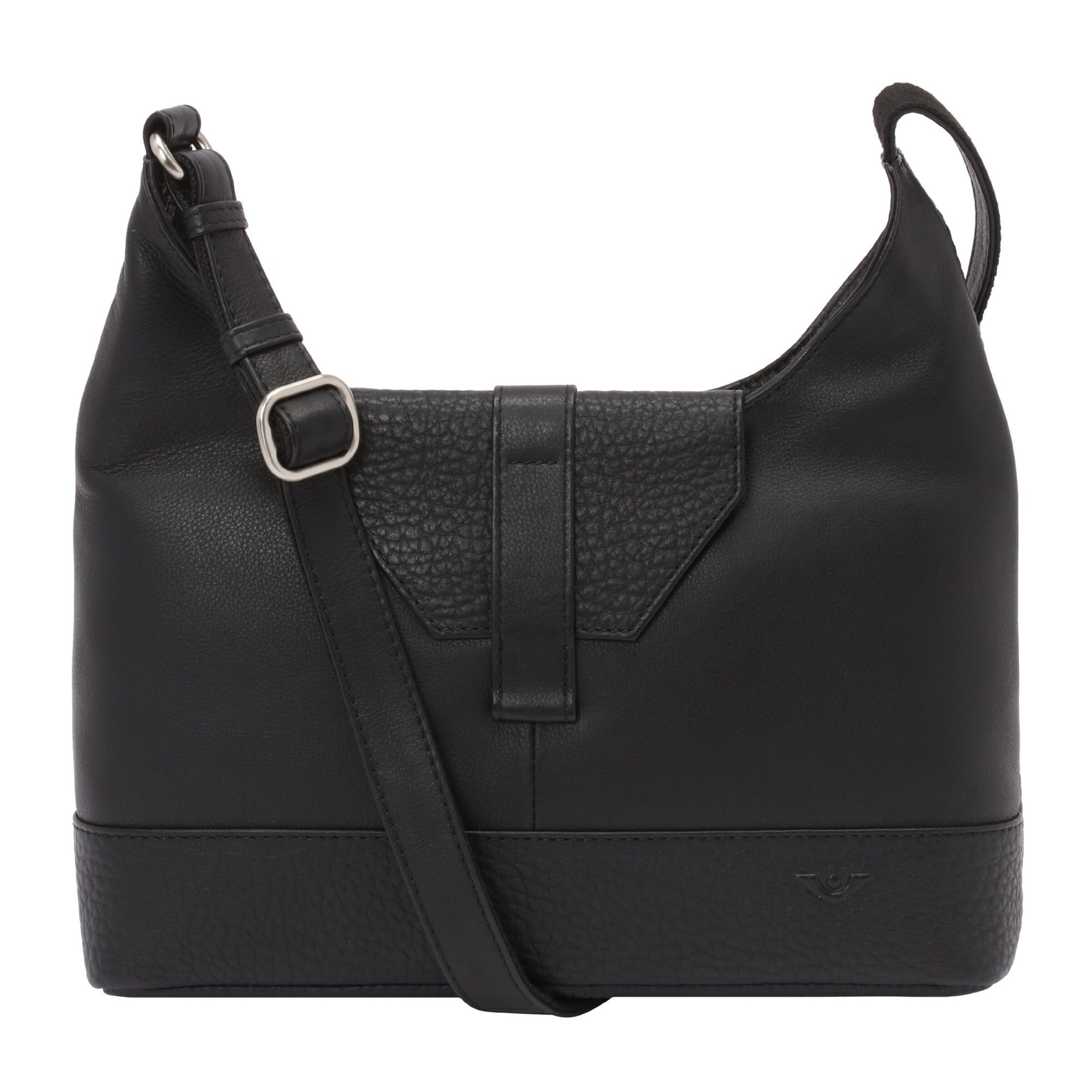 VOi Schoudertas 'Boston' in Zwart: voorkant