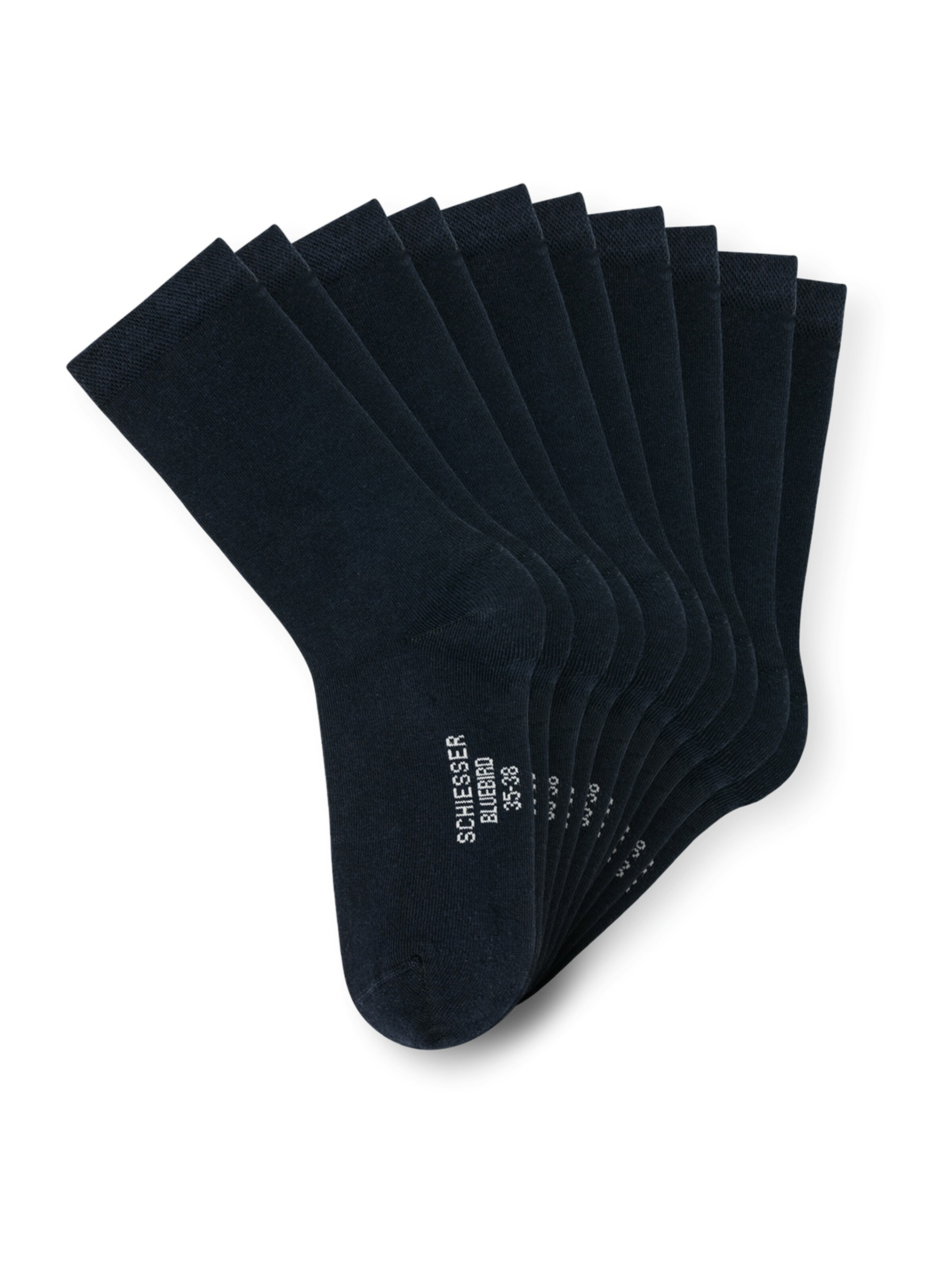 SCHIESSER Socks 'Bluebird' in Blue