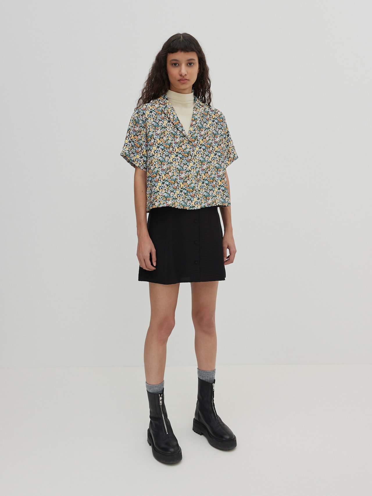 EDITED Blouse 'Edna' Gemengde kleuren