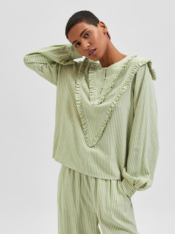 SELECTED FEMME Blouse 'Geillis' in Green