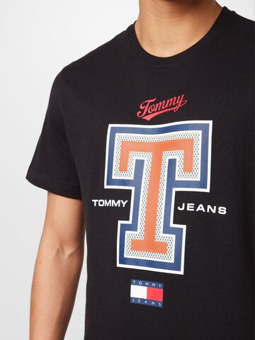 Tommy Jeans Tričko – černá