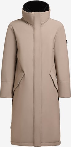 khujo Wintermantel 'Collie' in Grau: Vorderseite