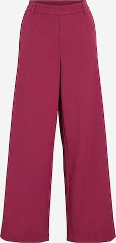 VILA Wide Leg Hose 'VIVARONE' in Rot: Vorderseite