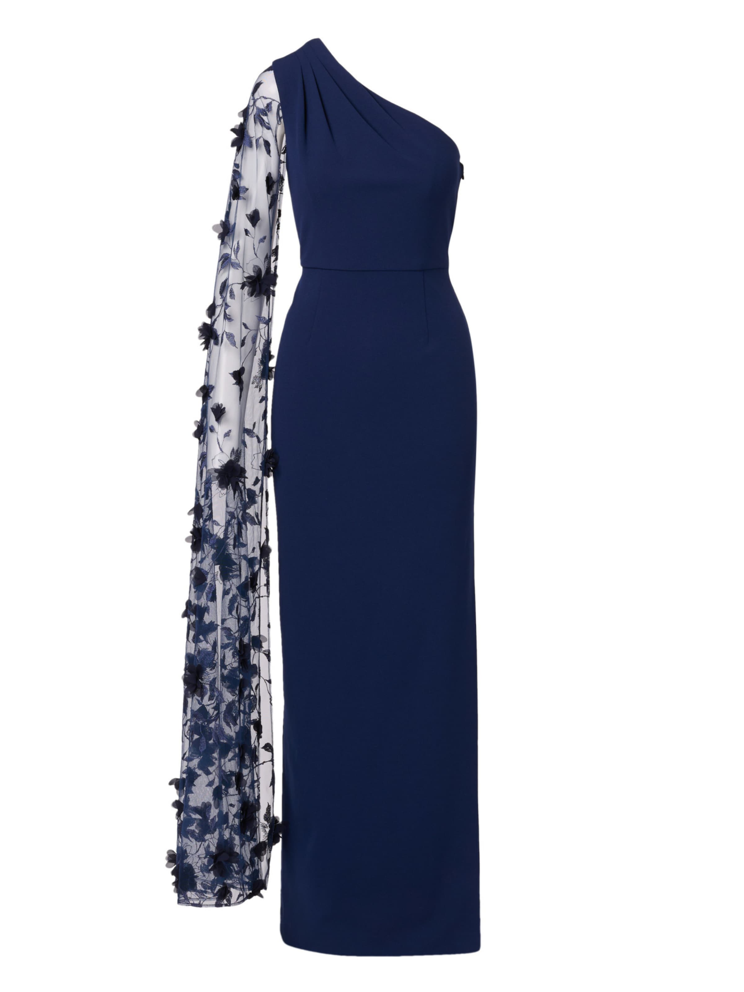 Adrianna Papell Avondjurk in Blauw: voorkant