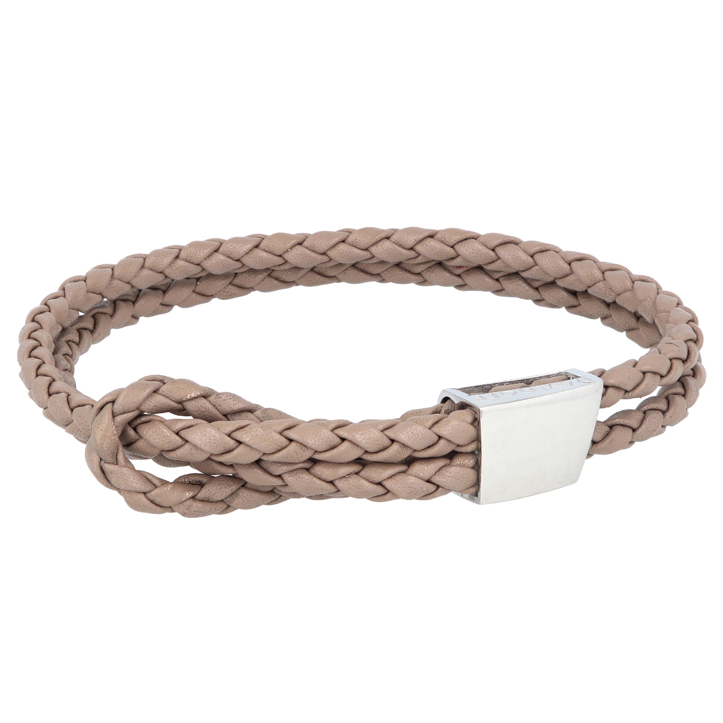 Davidoff Bracelet 'Home Run' in Beige: front