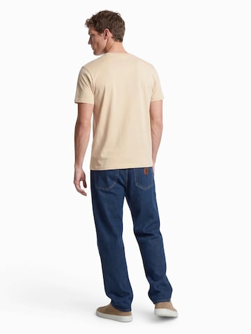 ALPHA INDUSTRIES Тениска в бежово