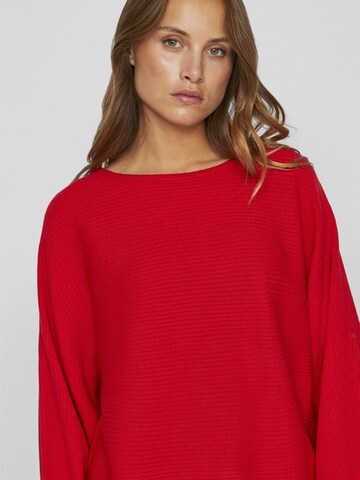 VILA Sweater in Red