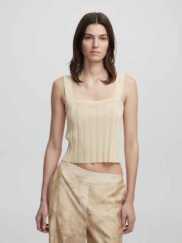 Tops en tricot Ipekyol en jaune : devant