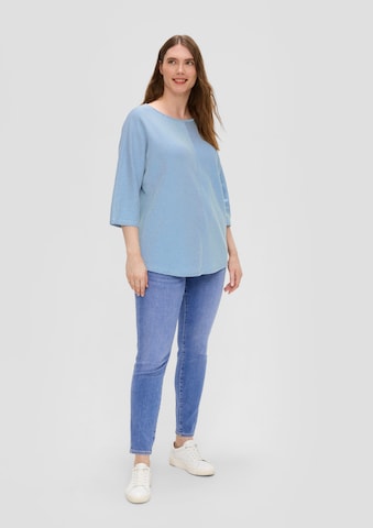 s.Oliver Red Label Plus Shirt in Blauw