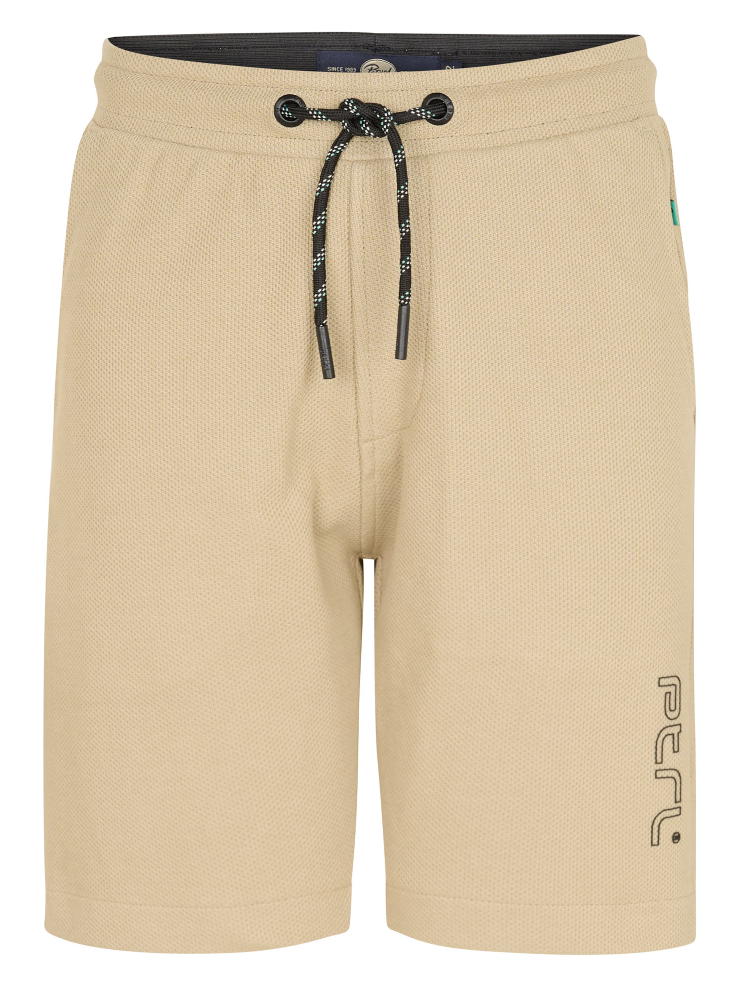 Petrol Industries Regular Broek 'Cortes' in Beige: voorkant