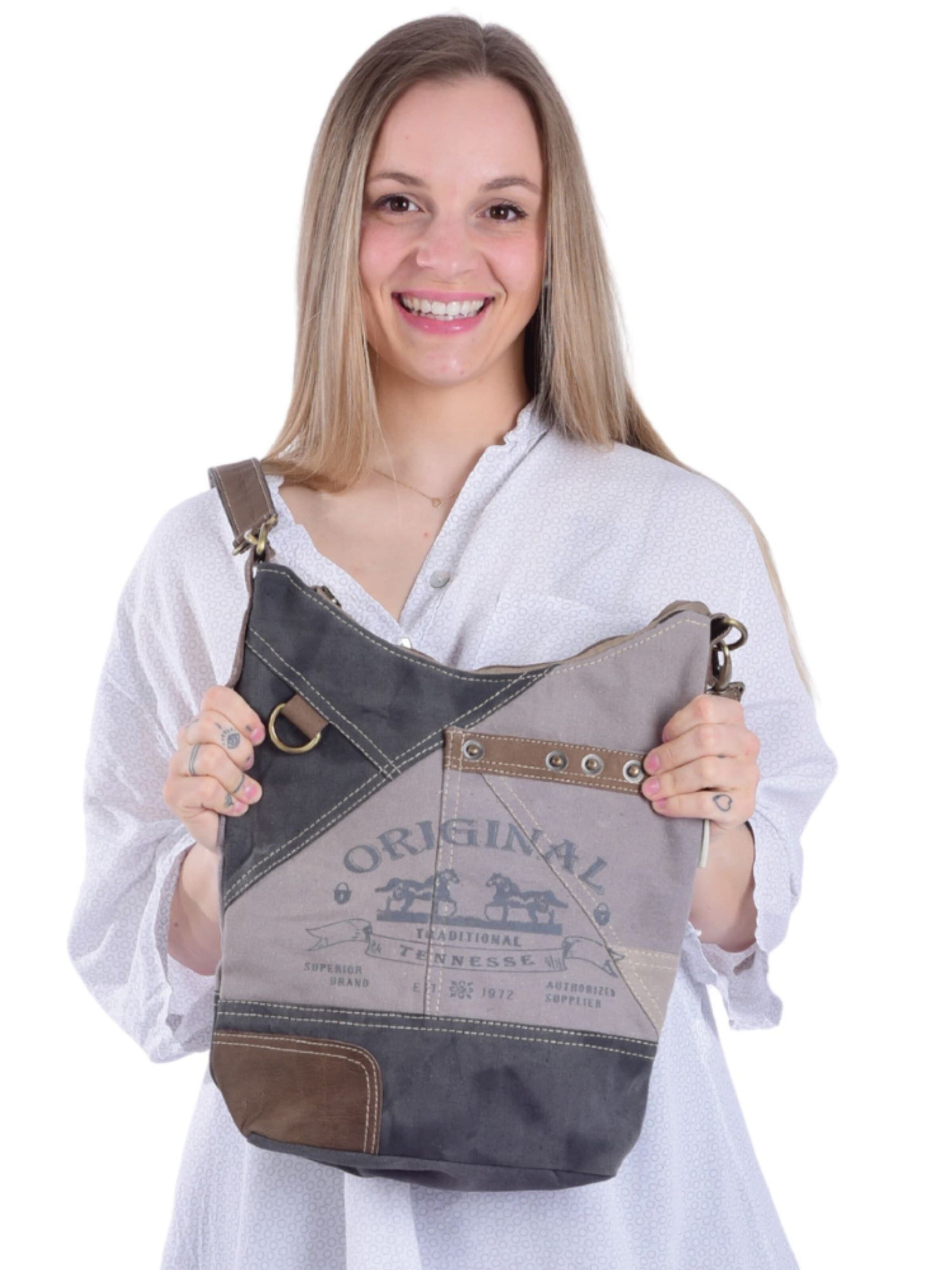 Sunsa Crossbody Bag 'Sunsa' in Grey