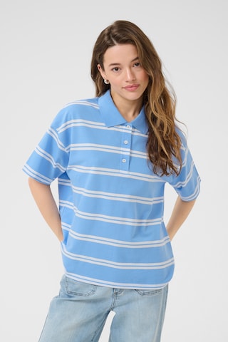 T-shirt 'Pirrie' Kaffe en bleu : devant