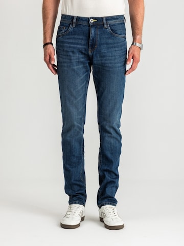 Slimfit Jeans 'Josh 1047978 10281' di TOM TAILOR in blu: frontale
