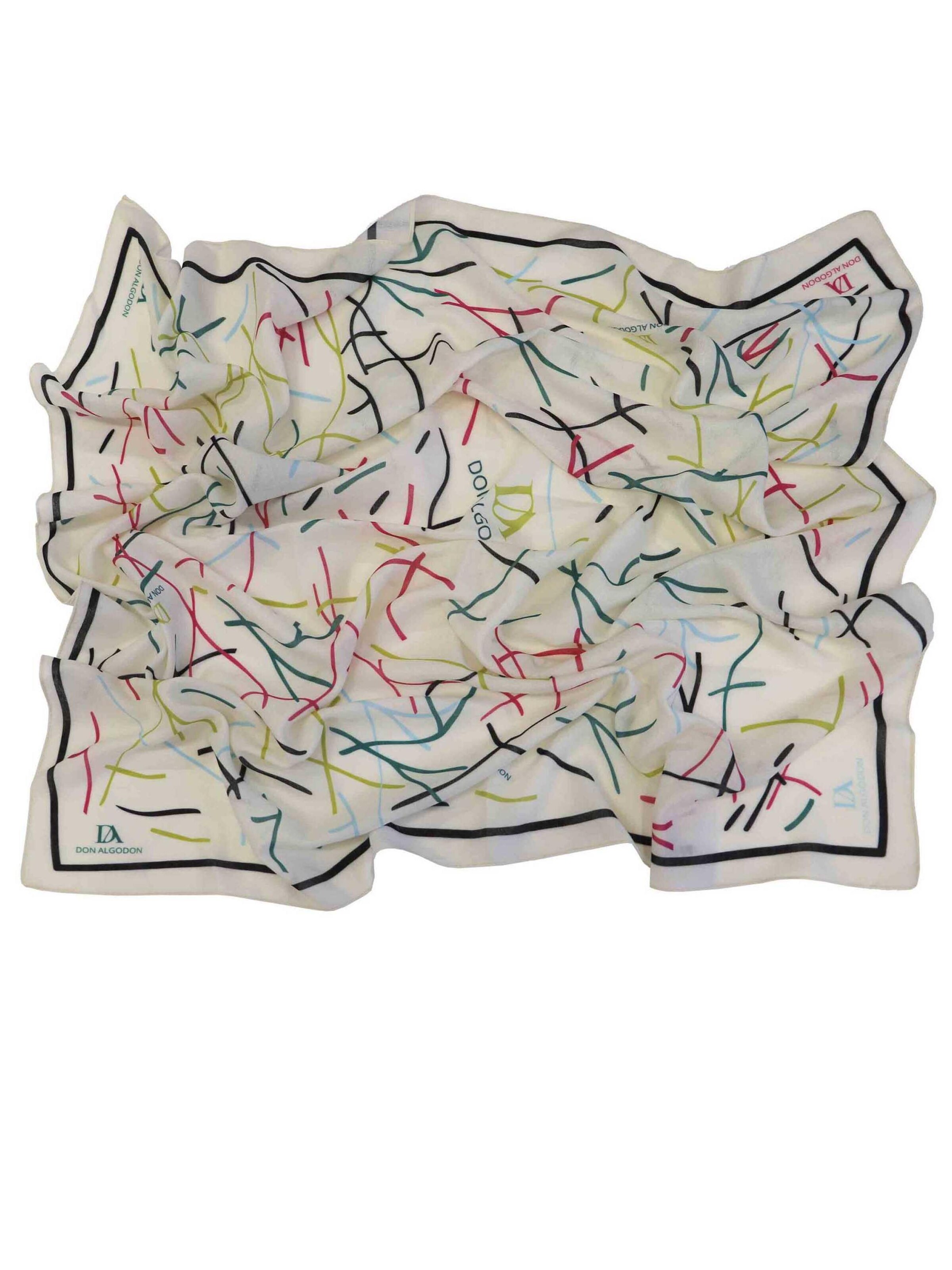 Don Algodon - Chal 'Uliara' en Mezcla de colores