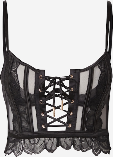 Hunkemöller Korsetti 'Cierra ' värissä musta, Tuotenäkymä