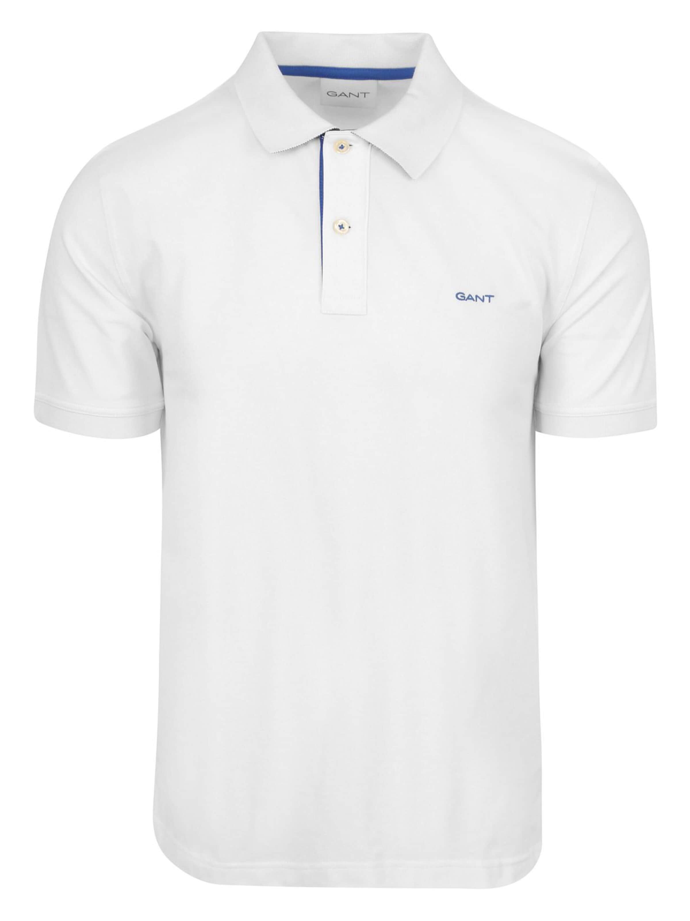 T-Shirt GANT en blanc : devant