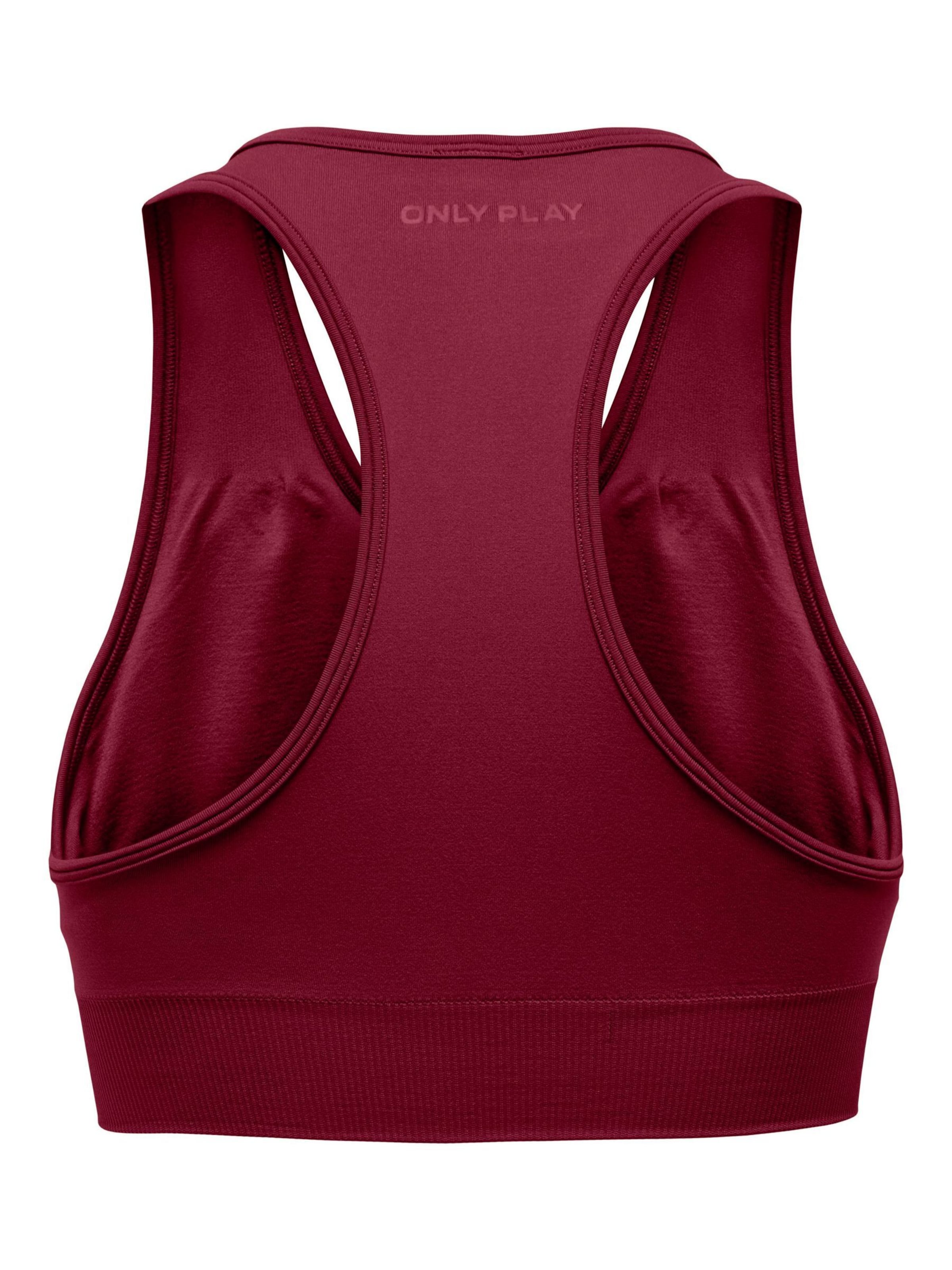 ONLY PLAY Regular Sports bra 'ONPDaisy' in Red