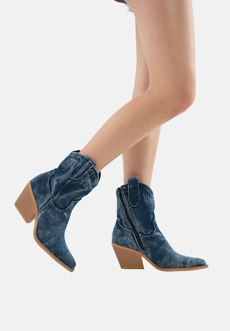 Elara Støvletter i blå