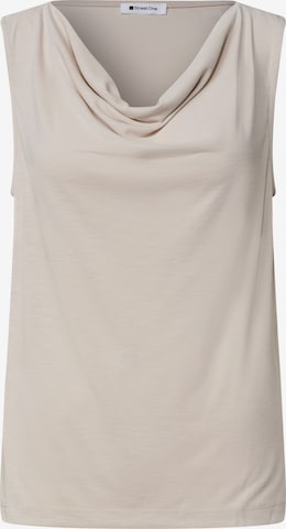 STREET ONE Topp i beige: framsida