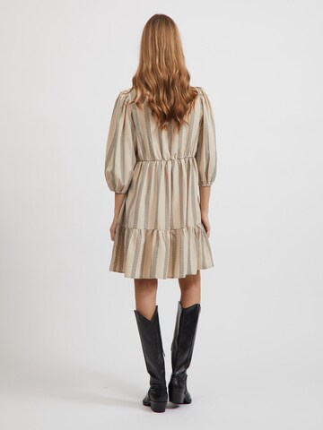 VILA Kleid 'Etna' in Beige