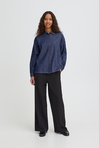ICHI Shirt in Blauw