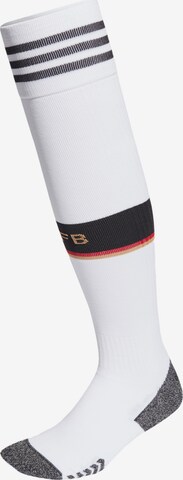 ADIDAS PERFORMANCE Athletic Socks in White: front