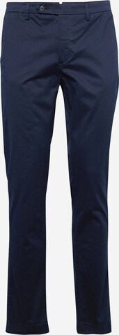 Hackett LondonSlimfit Chino hlače 'KENSINGTON' - plava boja: prednji dio