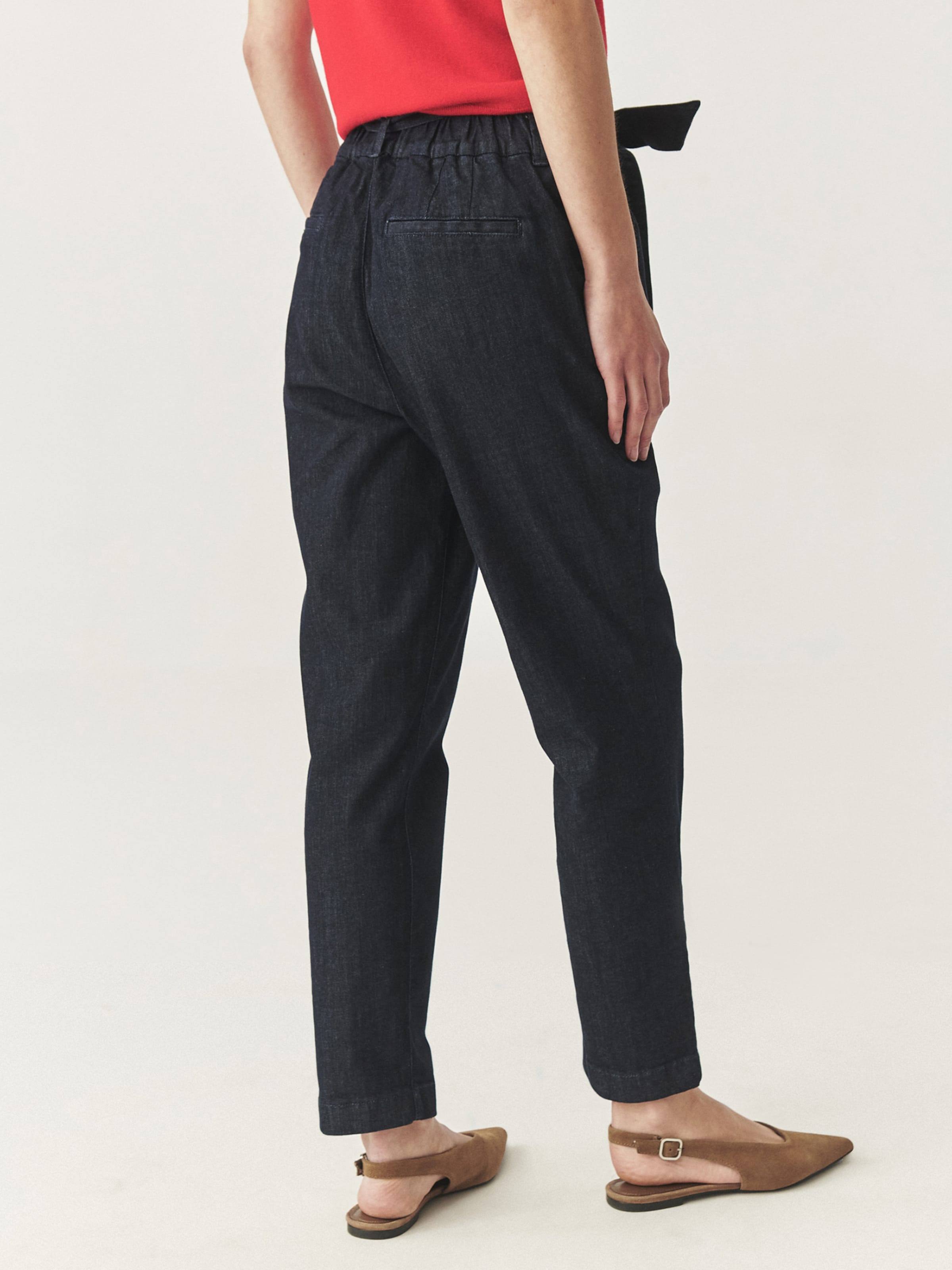 zils TATUUM Vaļīgs piegriezums Bikses