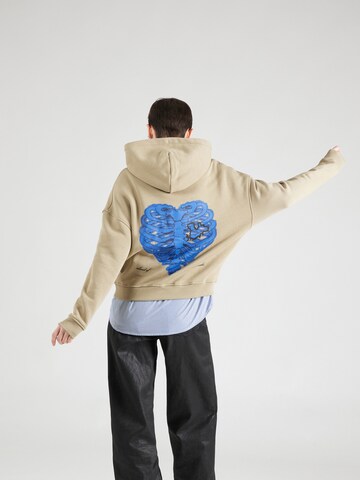 Pequs Sweatshirt in Beige: voorkant