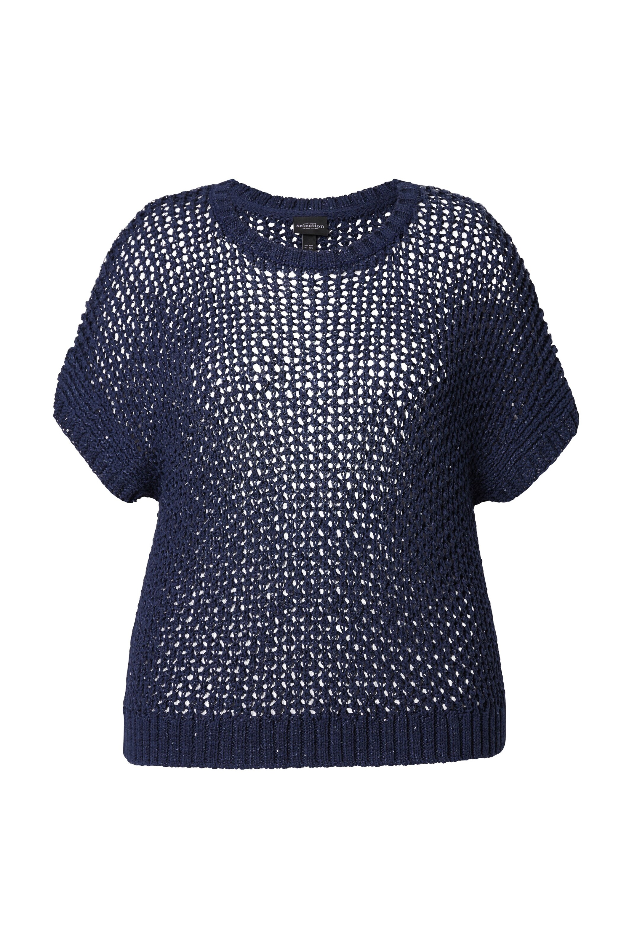 Ulla Popken Pullover in Blau: Vorderseite