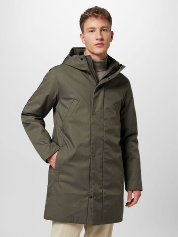 Manteau d’hiver 'Keating' elvine en vert : devant