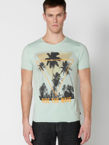KOROSHI Shirt in Grün: Vorderseite