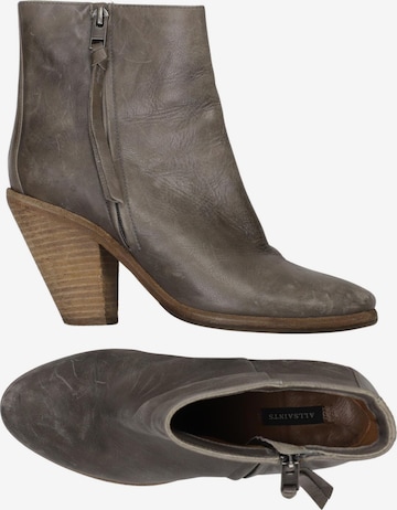 AllSaints Stiefelette 39 in Grau: Vorderseite