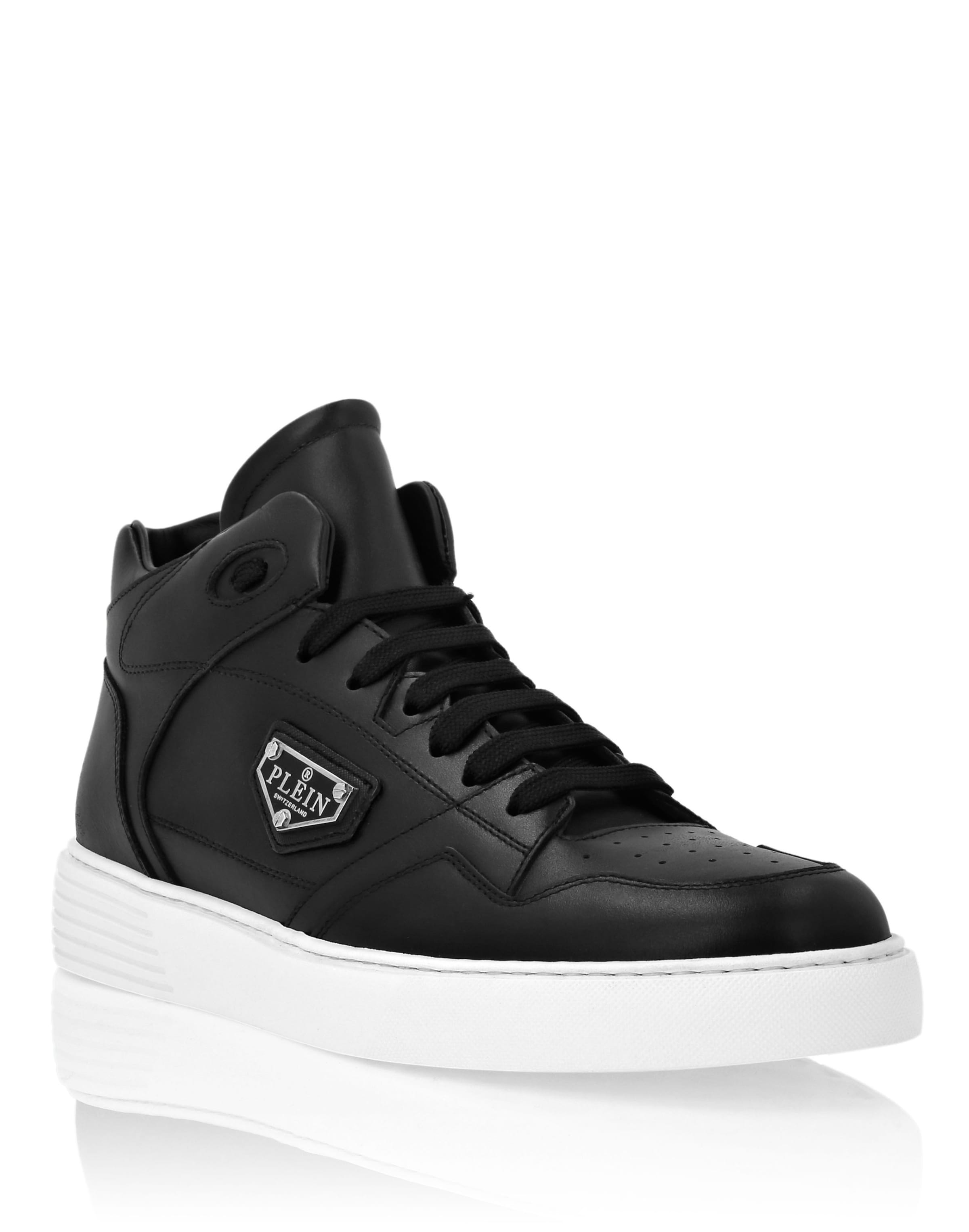 Sneaker alta di Philipp Plein in nero