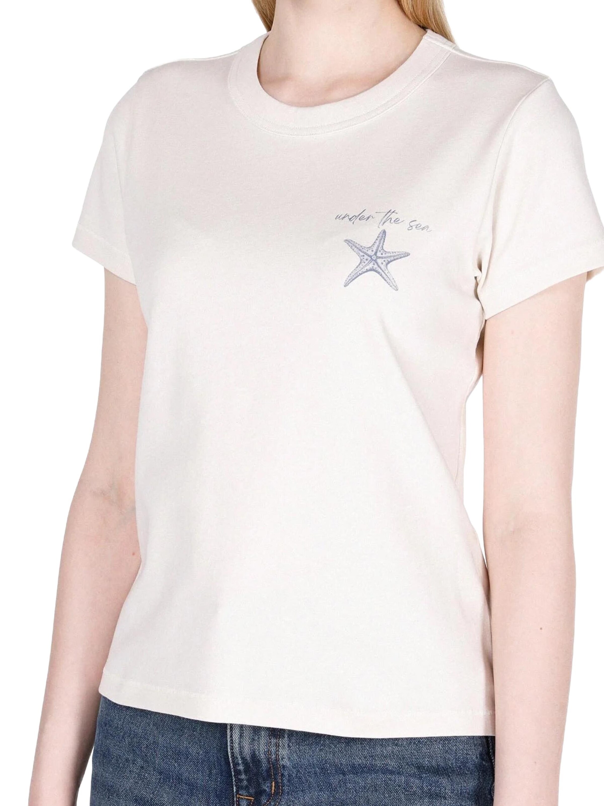 T-shirt Colin's en blanc