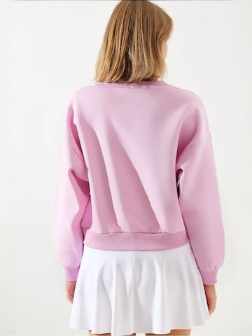 Felpa di Bianco Lucci in rosa