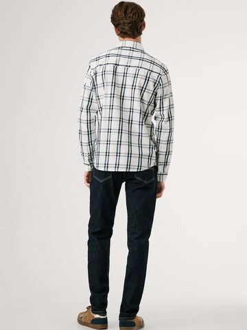 Coupe regular Chemise 'Conrad' Pepe Jeans en blanc