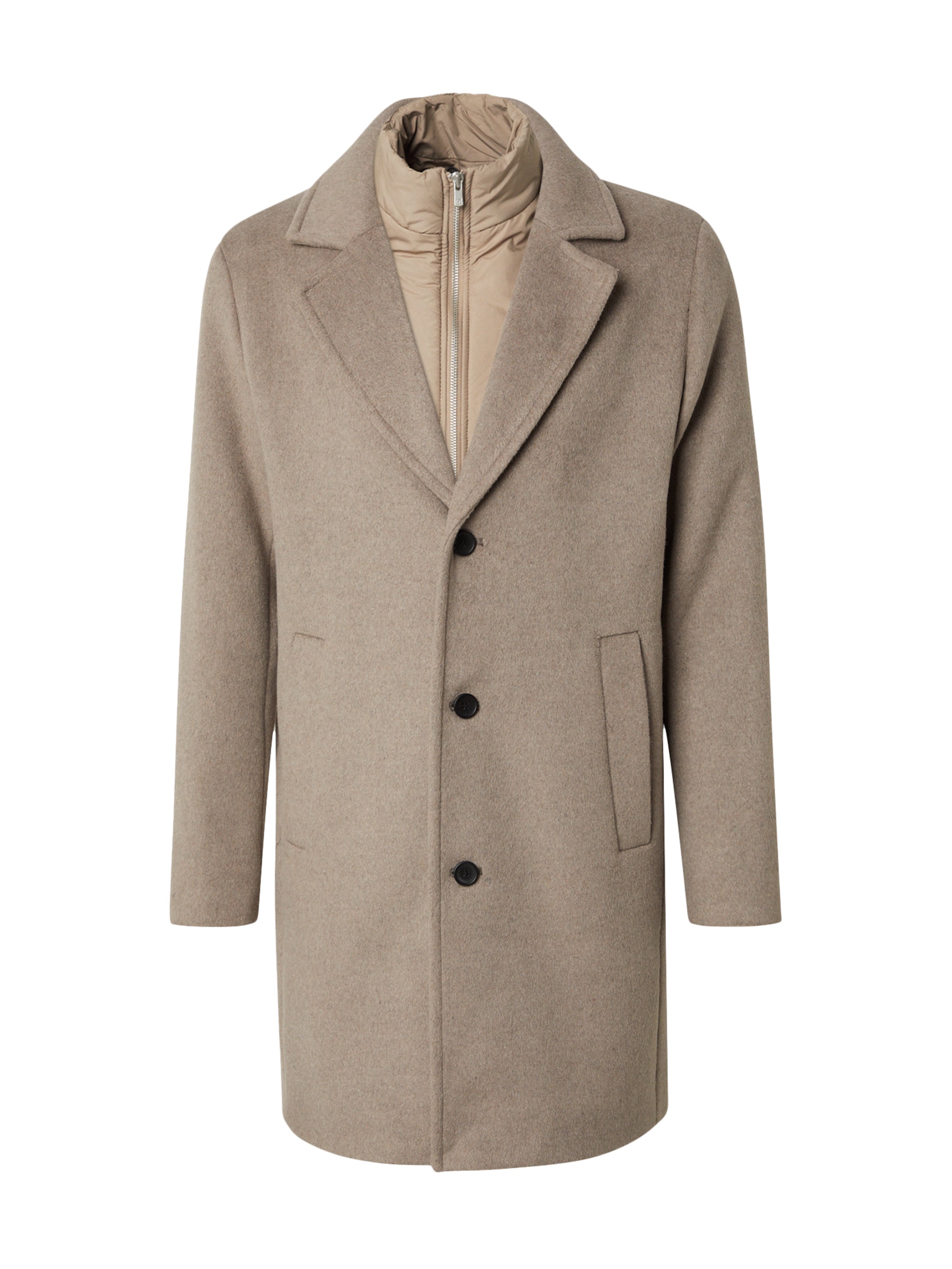 Jack & Jones Premium Демисезонное пальто 'JPRBLASTANFORD' в Серый