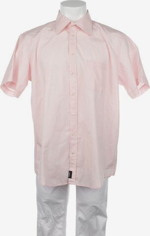 STRELLSON Button Up Shirt in XS in Pink: front