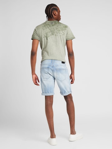 Lindbergh Regular Shorts 'Superflex' in Blau