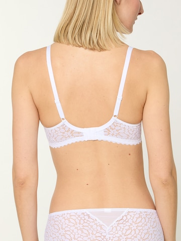 Nur Die Balconette Bra ' Lace ' in White