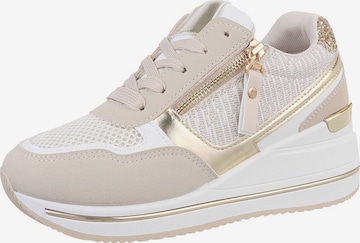 Ital-Design Sneakers in Beige: front
