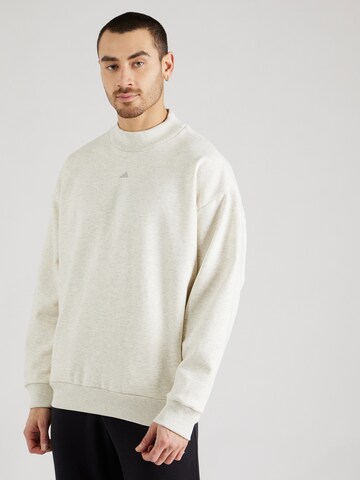 ADIDAS PERFORMANCE Sports sweatshirt 'One' in White: front