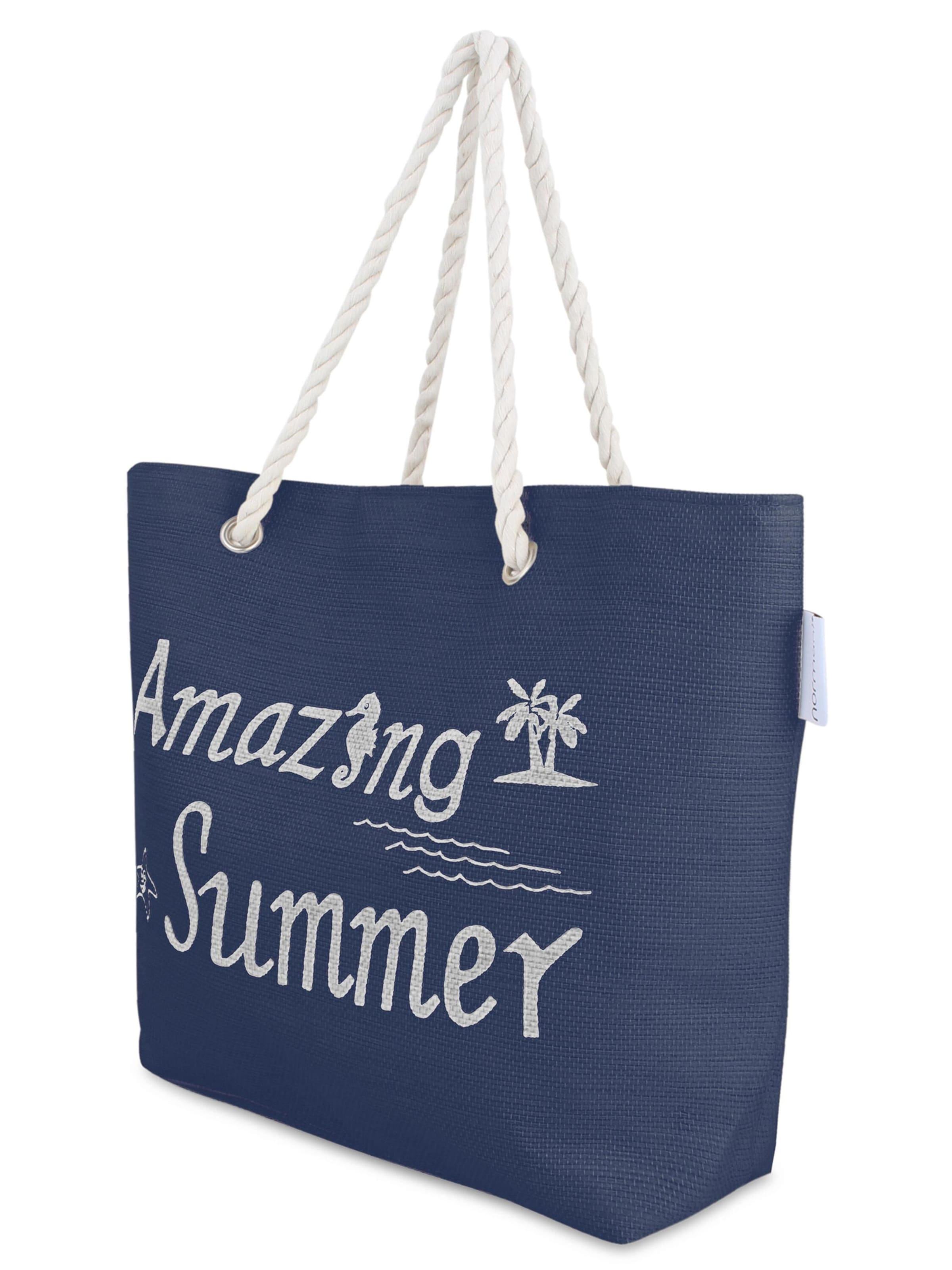 normani Beach bag in Blue: front