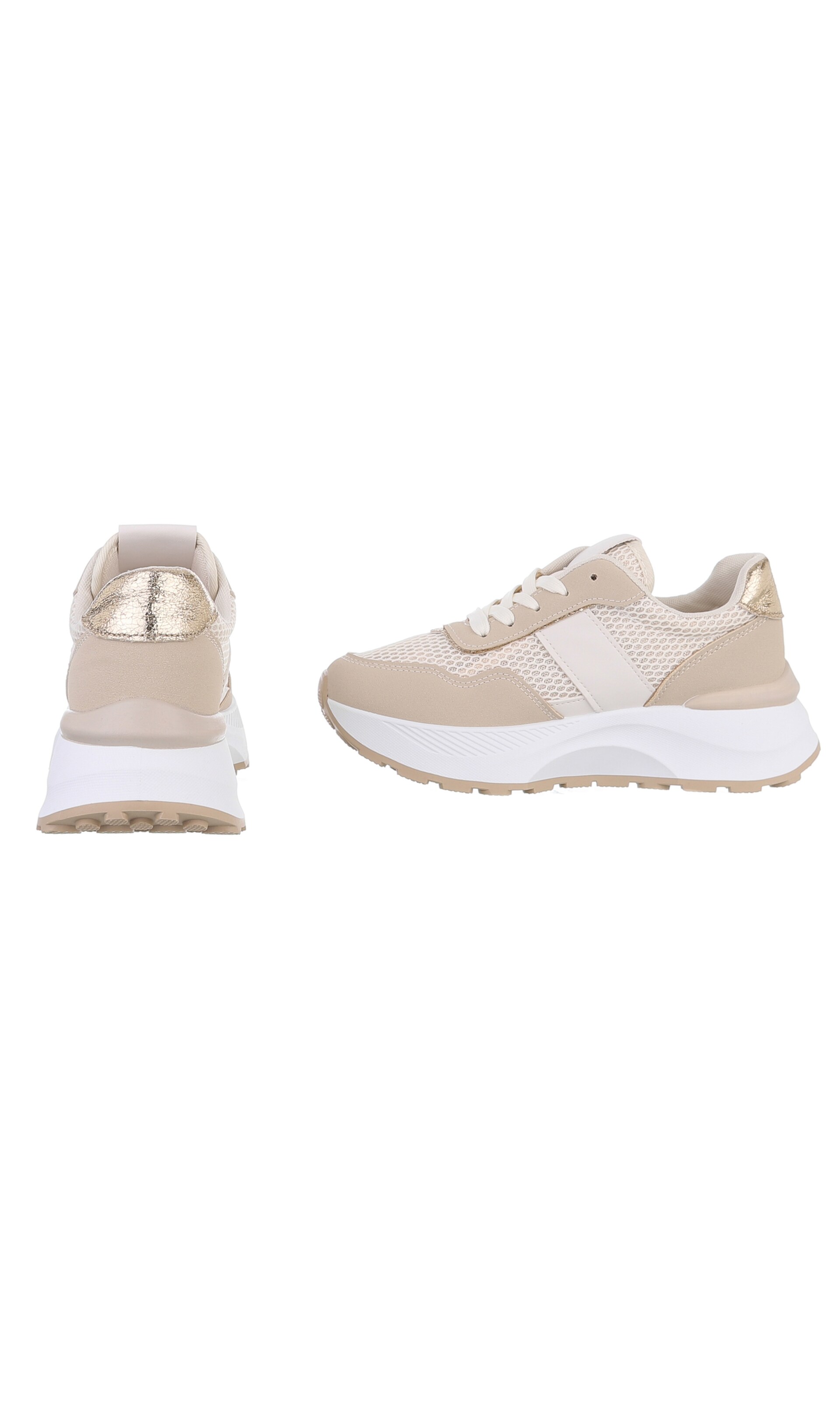 Ital-Design Sneakers in Beige