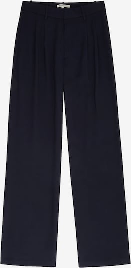 Pantaloni con pieghe TOM TAILOR DENIM di colore marino, Visualizzazione prodotti
