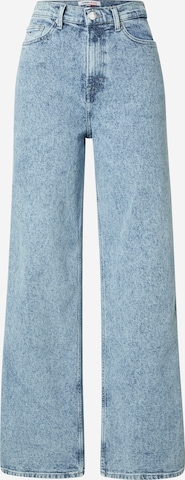 Wide leg Jeans 'CLAIRE' de la Tommy Jeans pe albastru: față