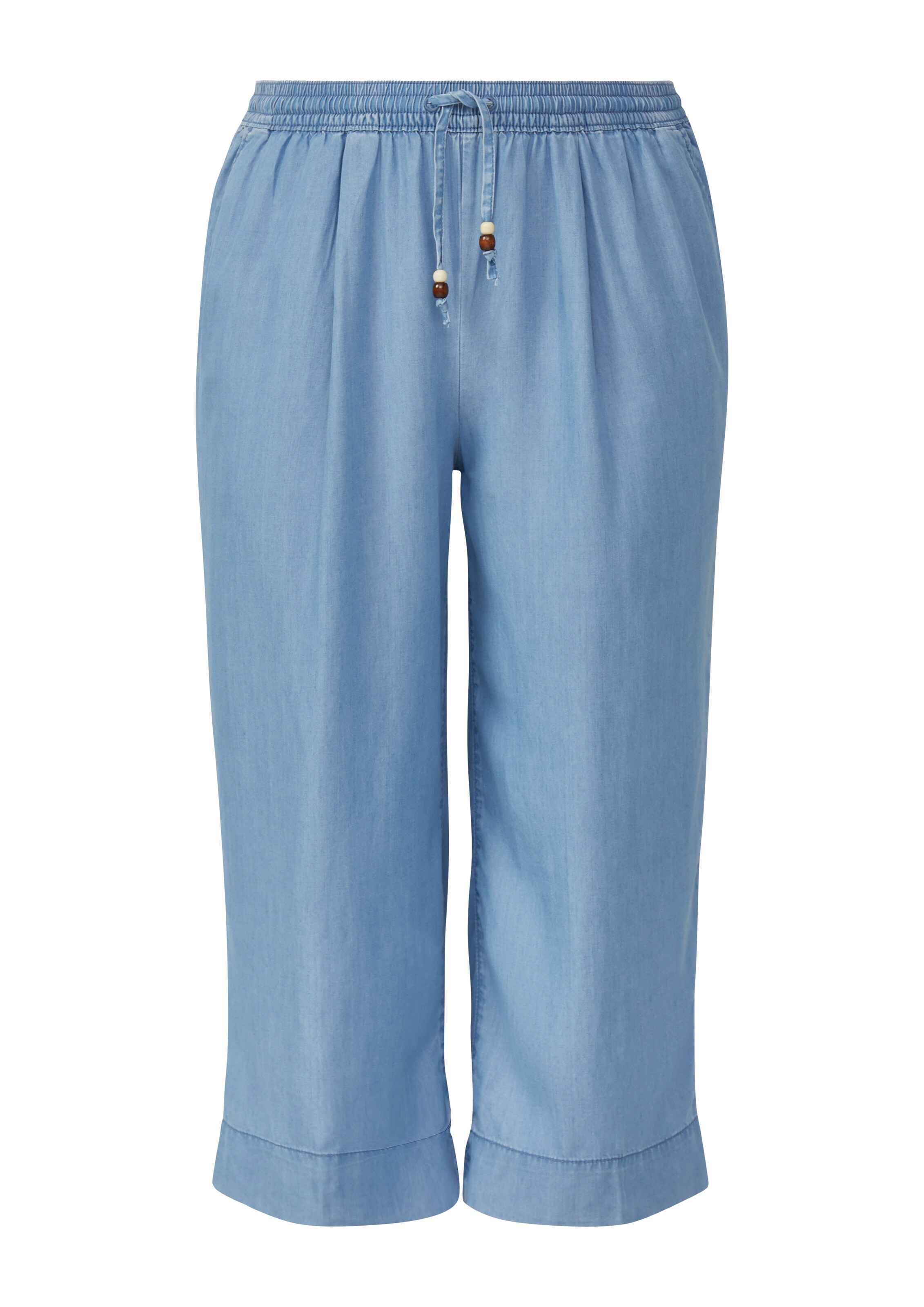 s.Oliver Wide leg Jeans in Blauw: voorkant
