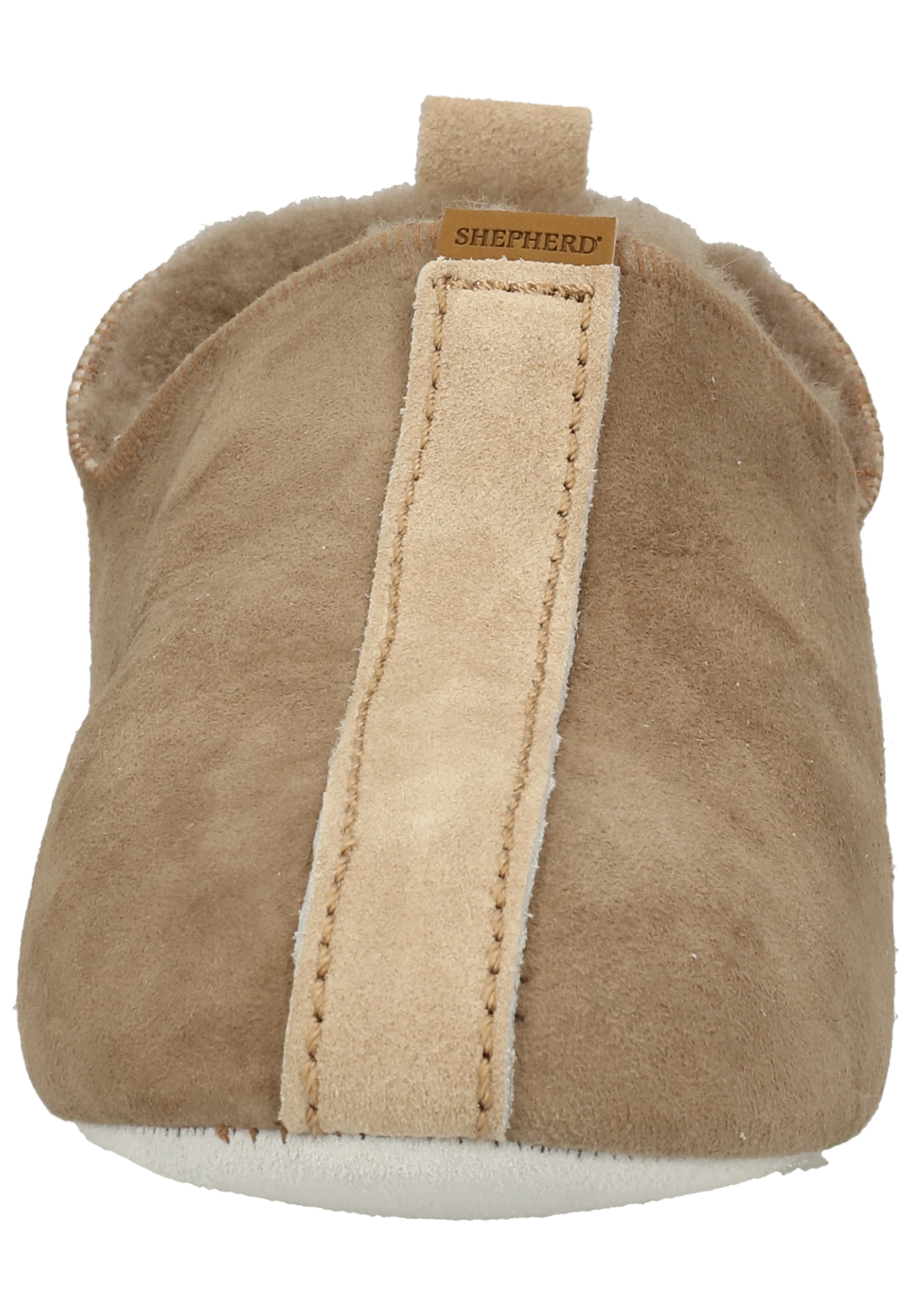 SHEPHERD - Zapatillas de casa 'LINA' en beige