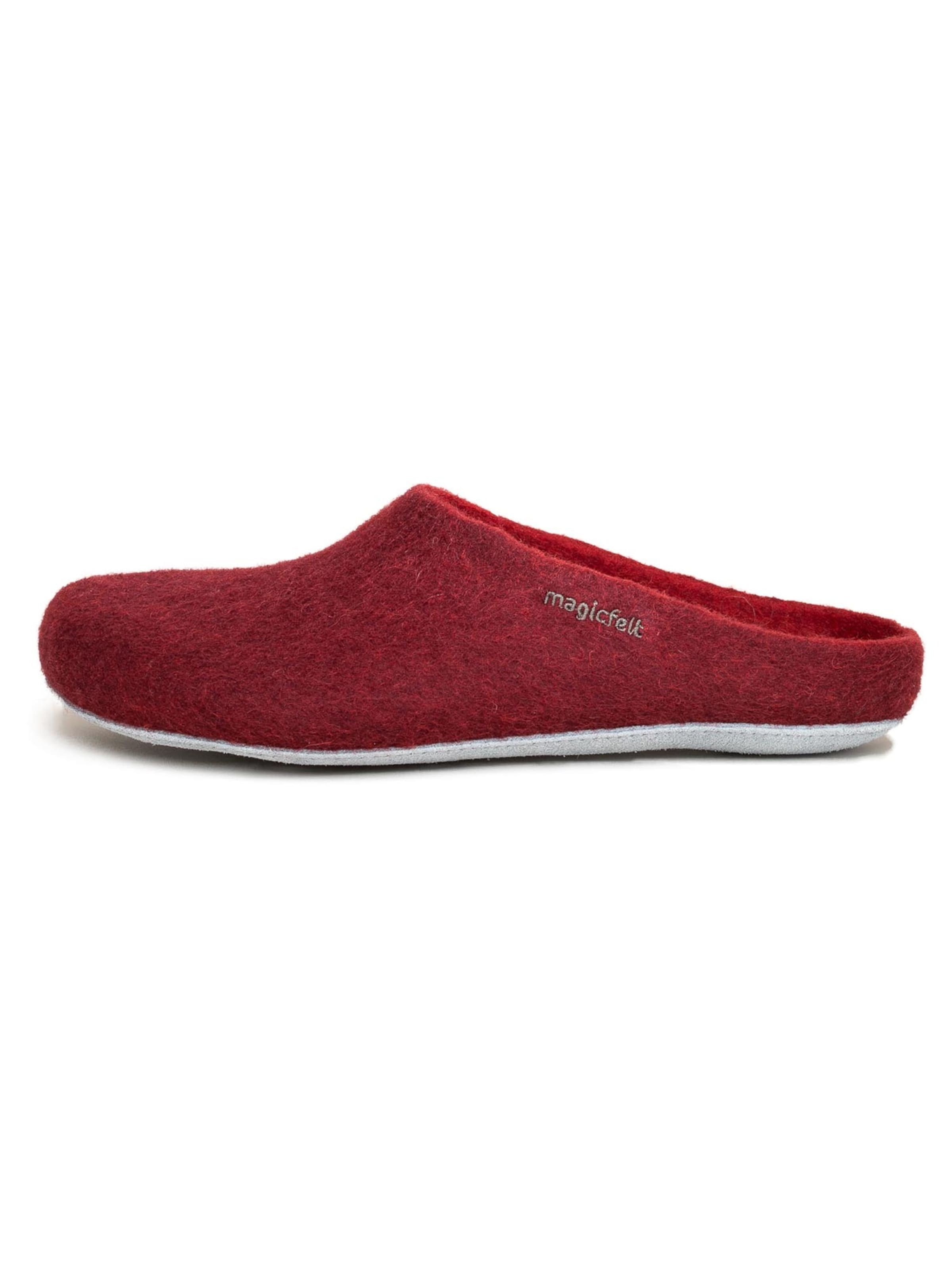 MagicFelt Slippers 'Filz' in Red: front